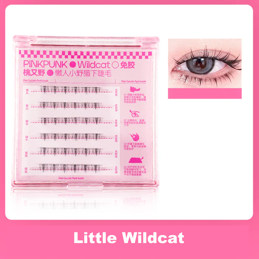 PinkPunk Arrebol Glue-Free Lower False Eyelashes