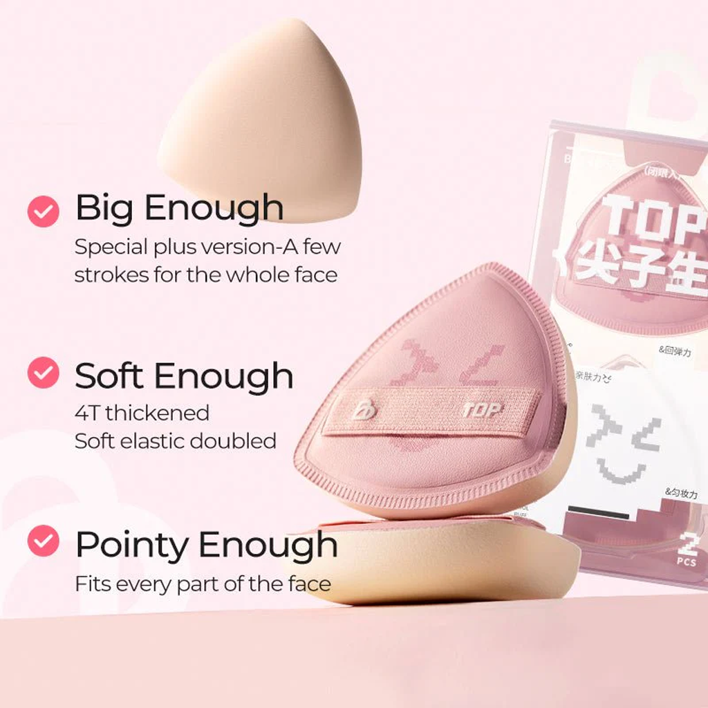BLJ  A++ Make Up Puff Set #Make Up Puff  2pcs