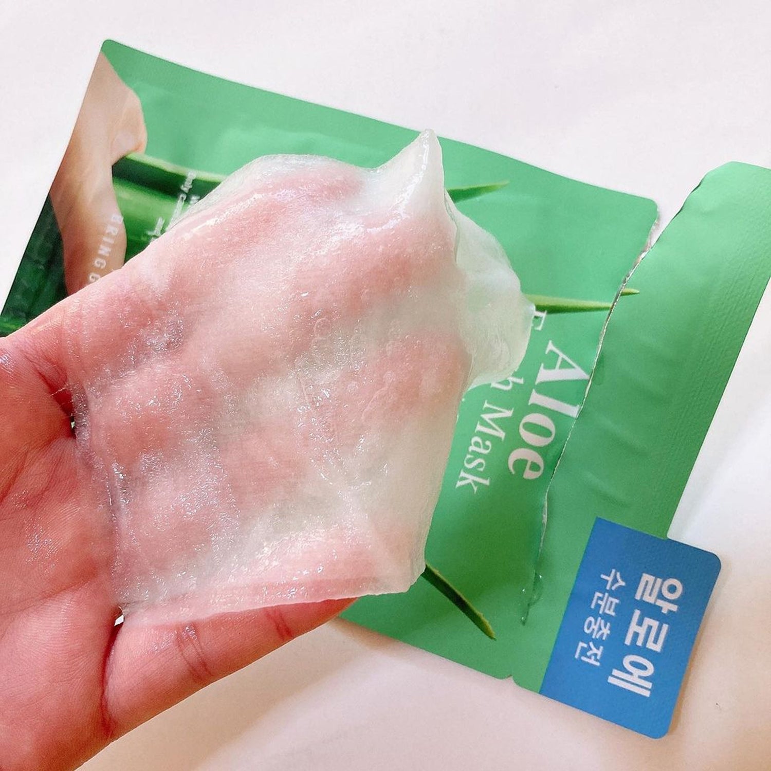 BRING GREEN 芦荟 90%植物精粹新鲜面膜 10pcs