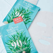 BRING GREEN 茶树 90%清新面膜 10pcs