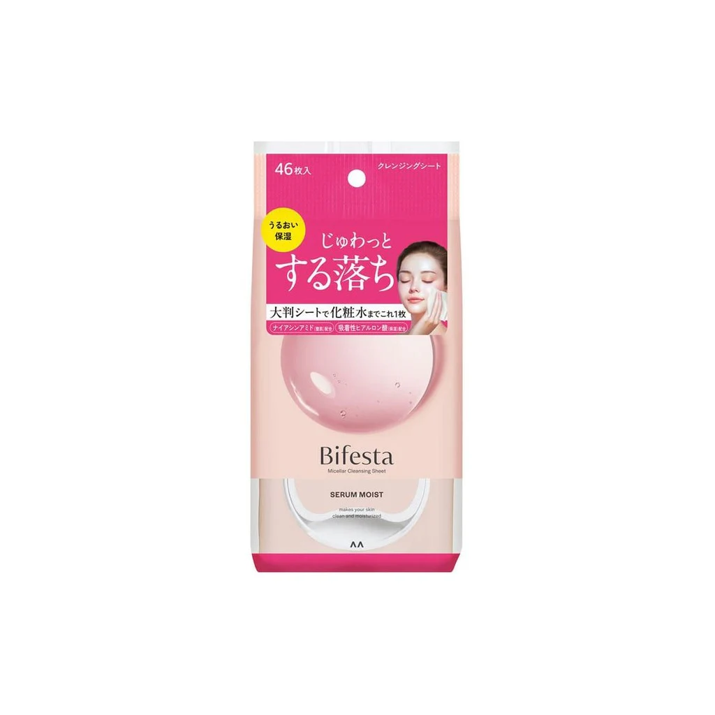 mandom Bifesta 免洗卸妆湿巾 46 片
