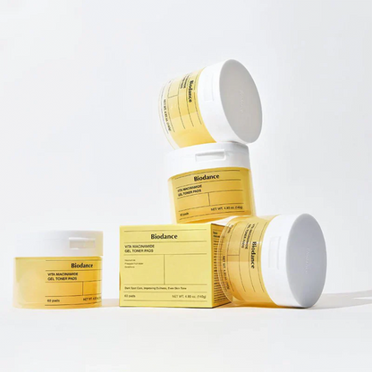 Biodance Vita Niacinamide Gel Toner Pad 60pads