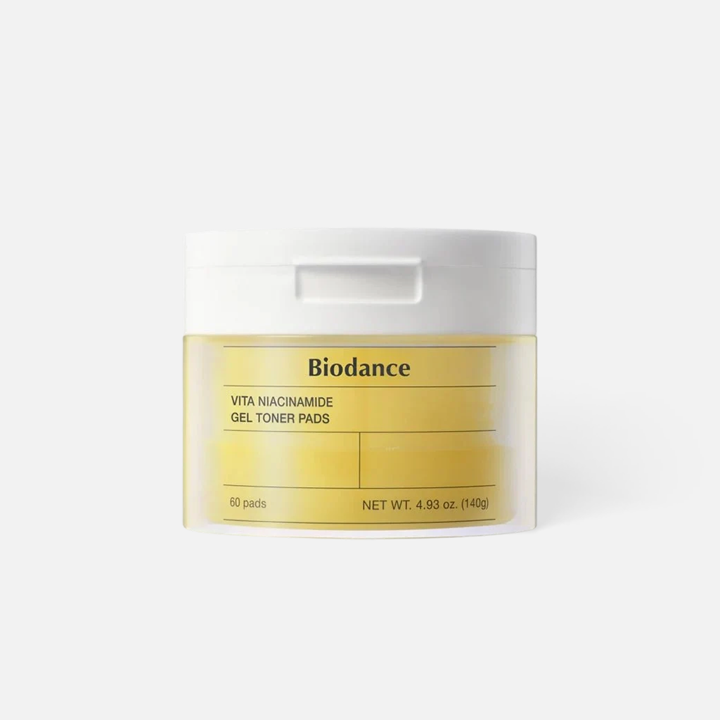 Biodance Vita Niacinamide Gel Toner Pad 60pads