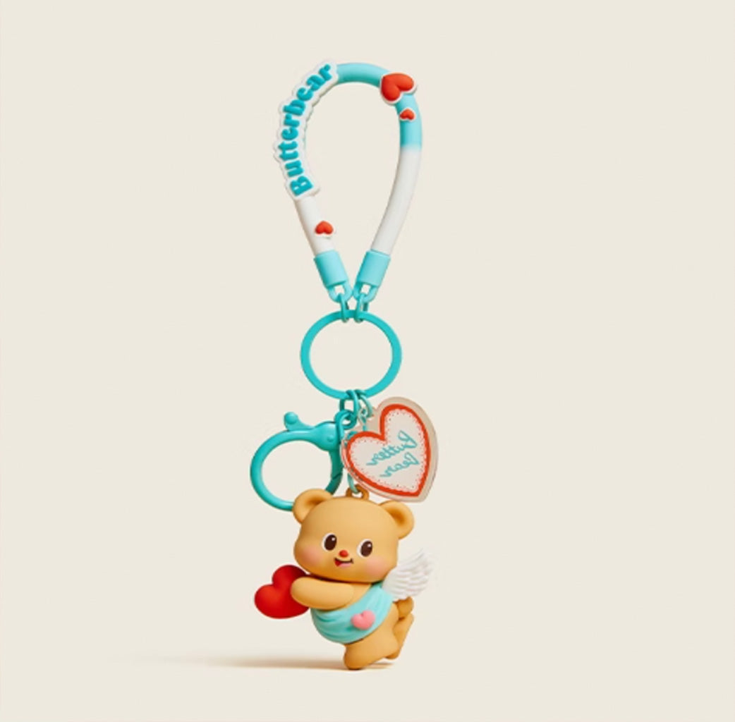 Butter Bear Series Bracelet Keychain