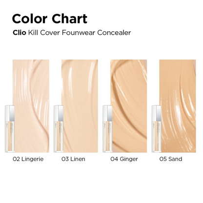CLIO Kill Cover Founwear Concealer 