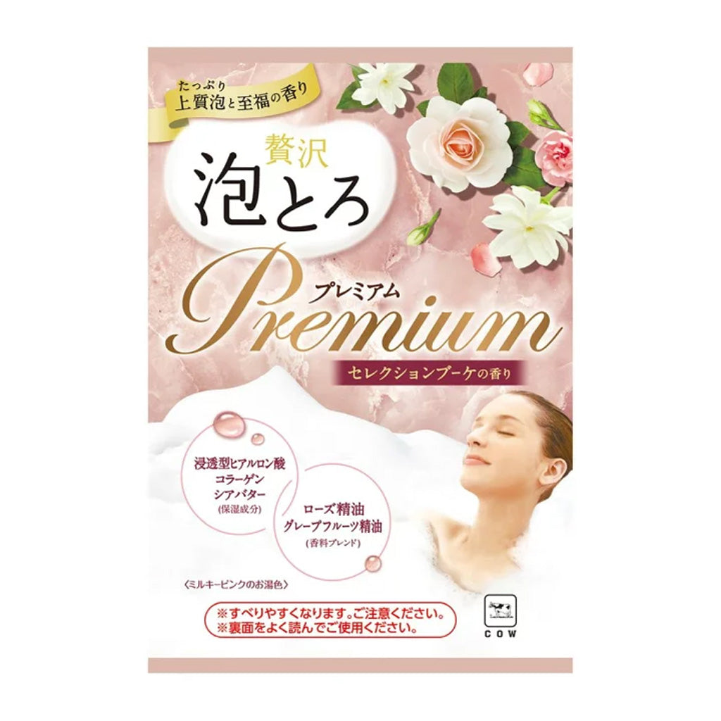 COW Oyu Monogatari Luxury Foam Premium Bath Additive Selection Bouquet Scent 30g