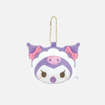 CRUX Sanrio plushie stuffed Mirror Keychain Sanrio x Baby 1 pc