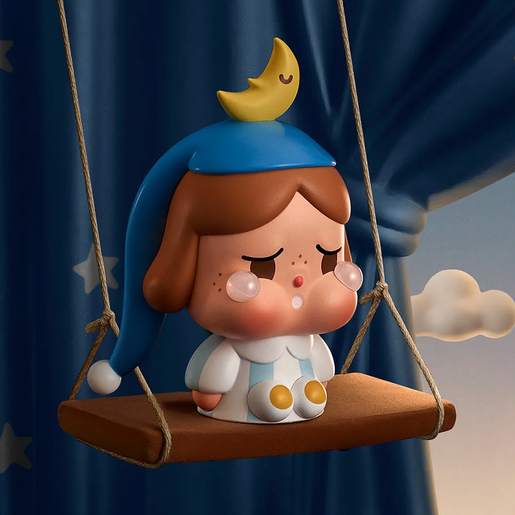 CRYBABY CRYING TO THE MOON-SITTING SERIES FIGURES