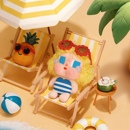 CRYBABY Vacation Mode On Series-Vinyl Plush Pendant Blind Box
