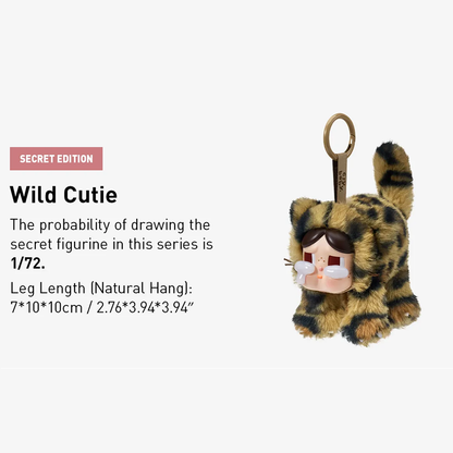 CRYBABY Wild but Cutie Series - Vinyl Plush Pendant Blind Box