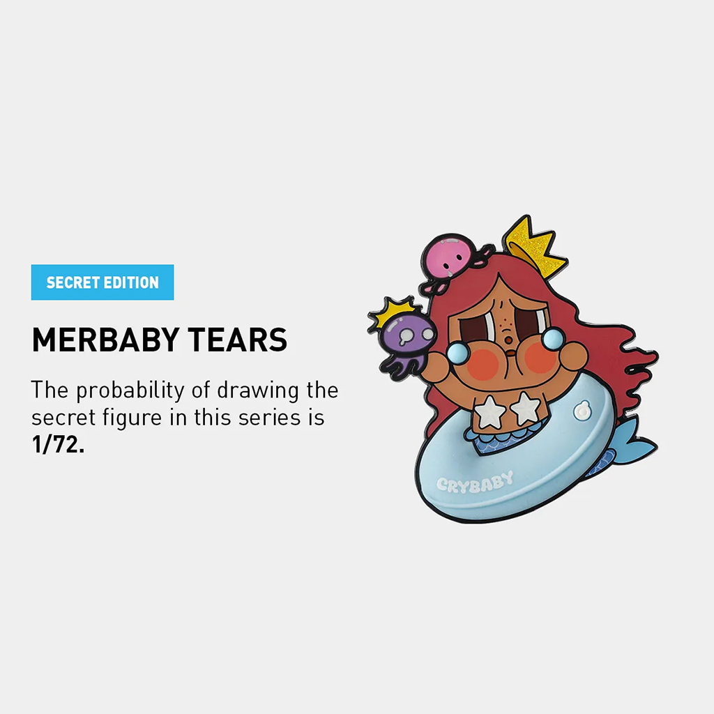 CRYBABY Vacation Mode On Series-Fridge Magnet Blind Box