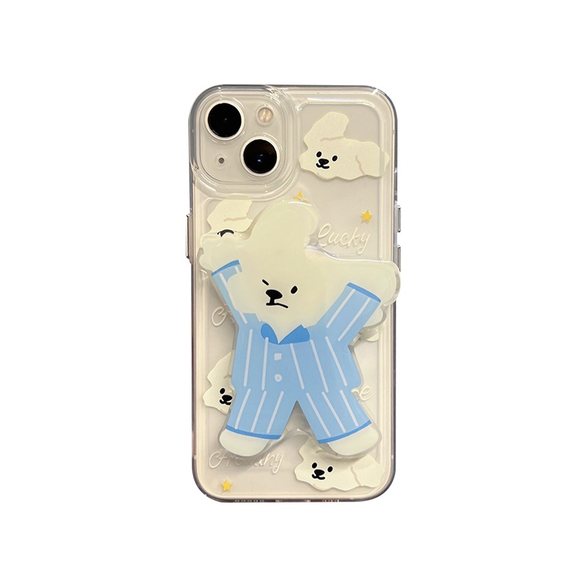 Cartoon Little Bear Phone Grip Stand Holder