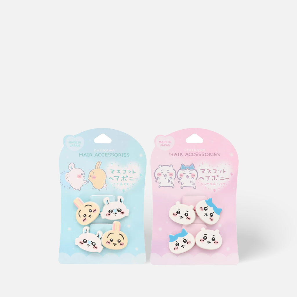 SHOBIDO Chiikawa Mascot Hair Tie Set 2 pcs