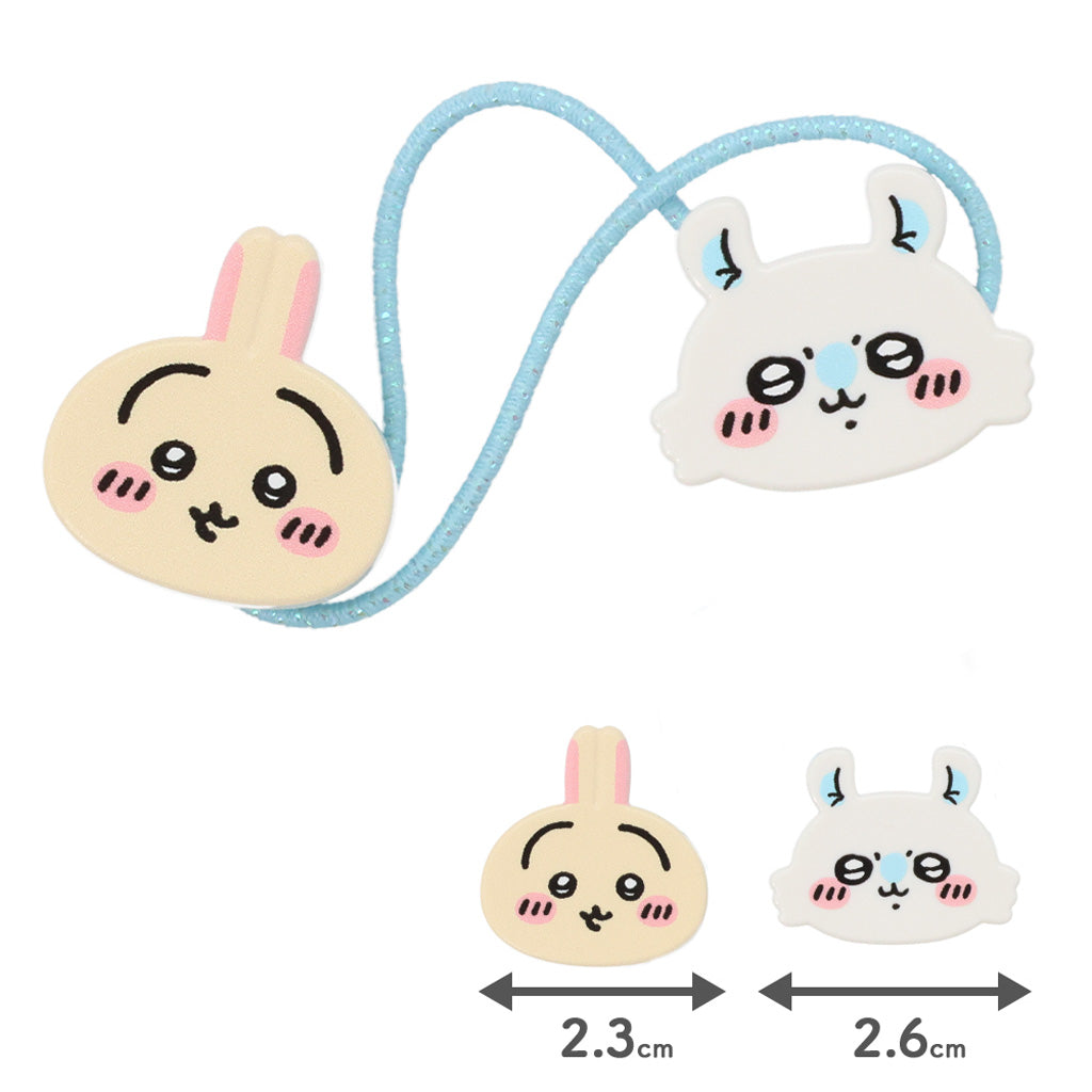 SHOBIDO Chiikawa Mascot Hair Tie Set 2 pcs