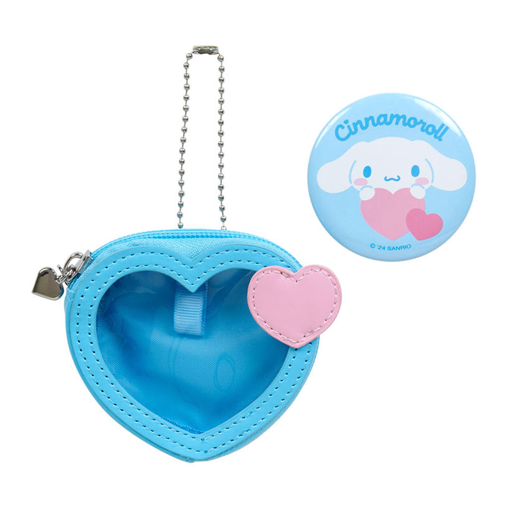 Sanrio cinnamoroll mini pouch/badge holder 