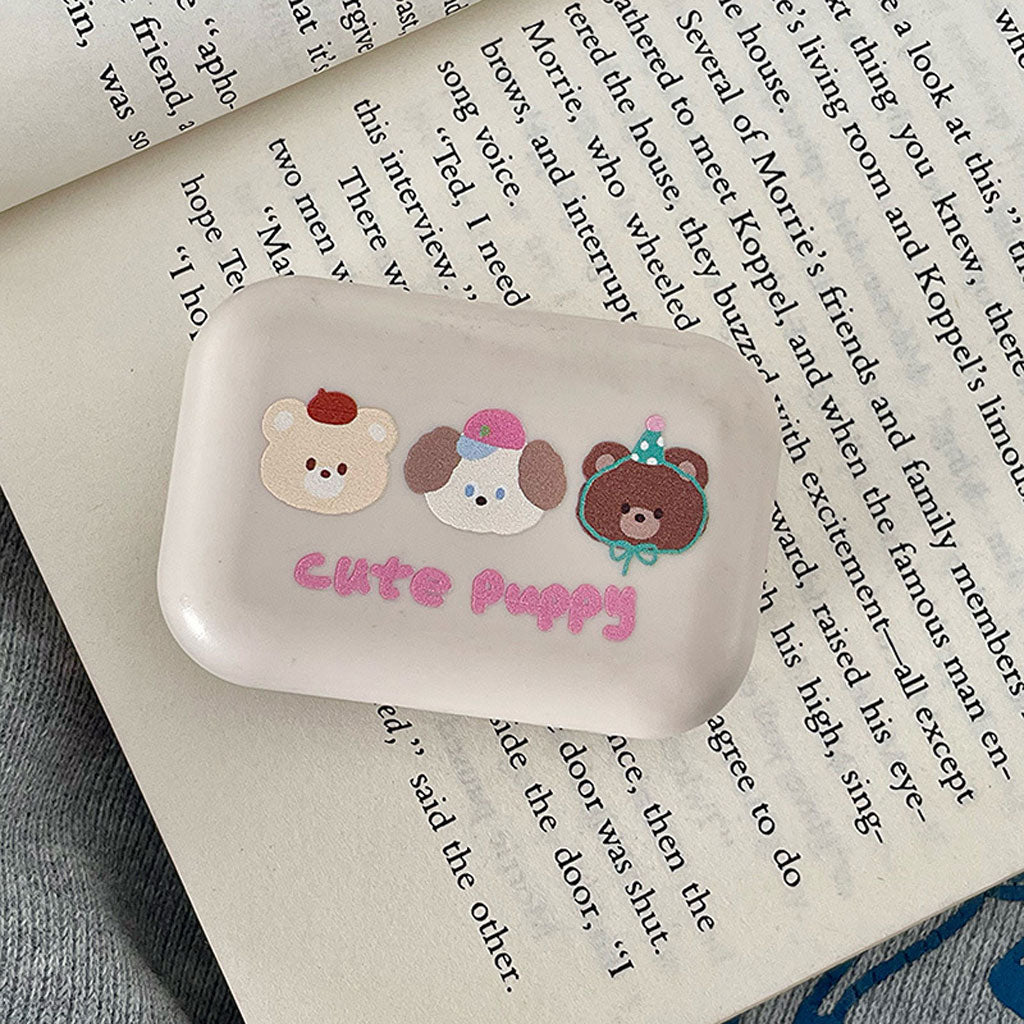 Cute Puppy Contact Lens case