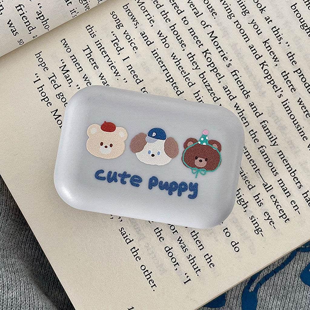 Cute Puppy Contact Lens case