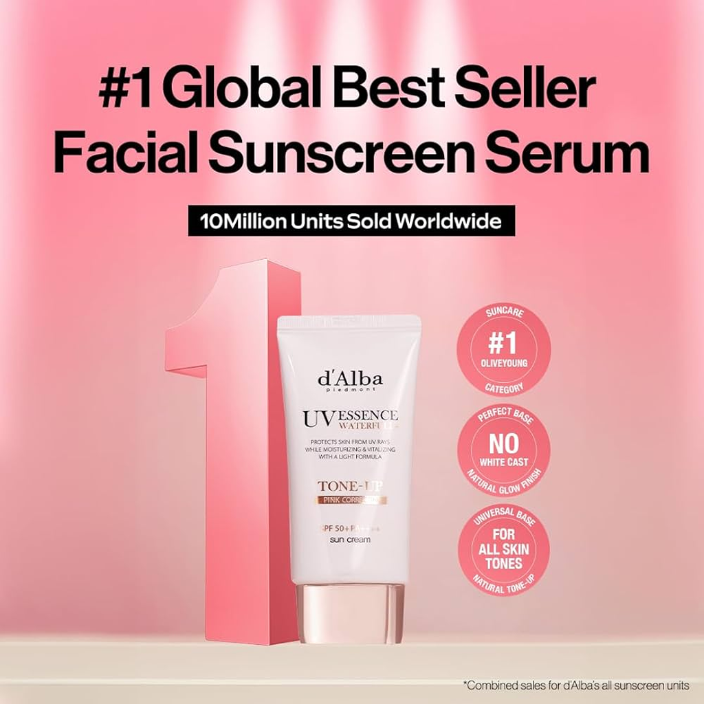 d'Alba Waterfull Tone-Up Sunscreen 50 ml