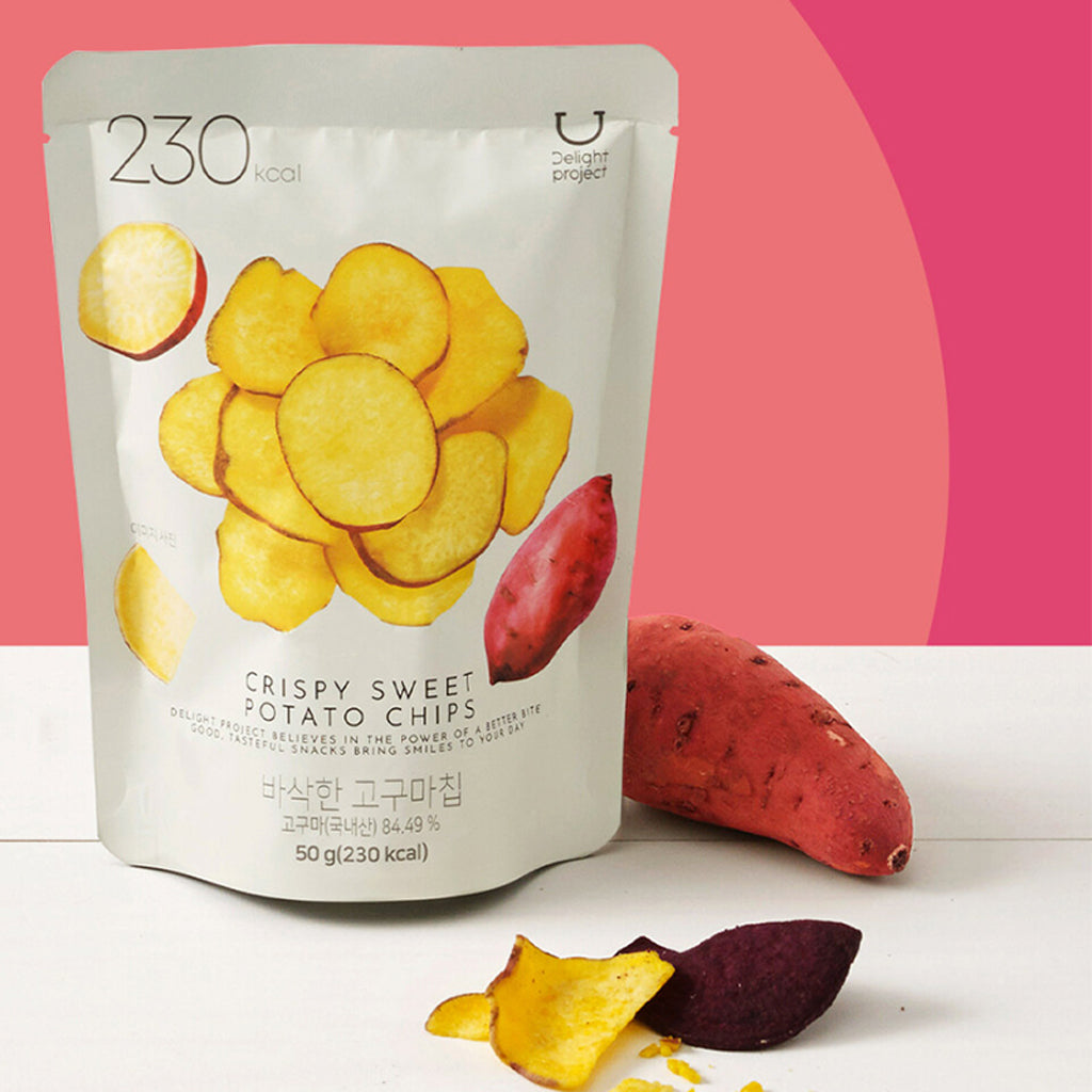 Delight Project Crispy Sweet Potato Chips 50 g