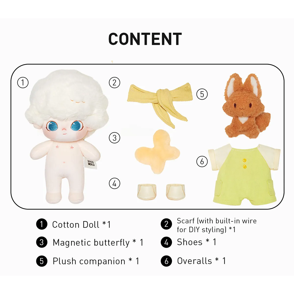 DIMOO By Your Side Series-Cotton Doll