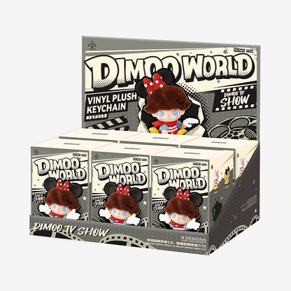 DIMOO WORLD × DISNEY Series-Vinyl Plush Keychain Blind Box 1pc