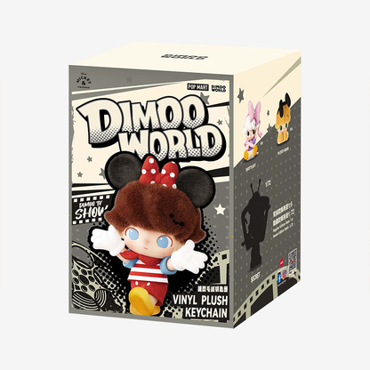 DIMOO WORLD × DISNEY Series-Vinyl Plush Keychain Blind Box 1pc