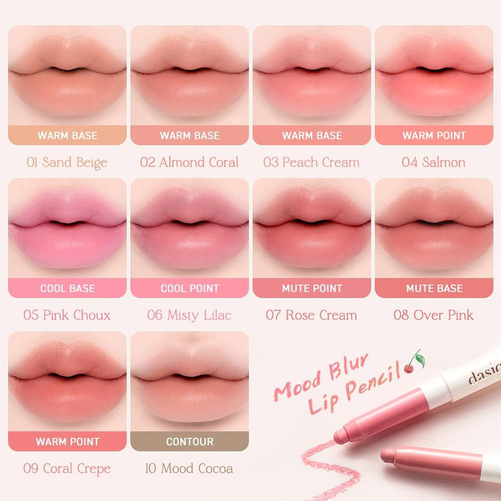 dasique Mood Blur Lip Pencil 0.9 g