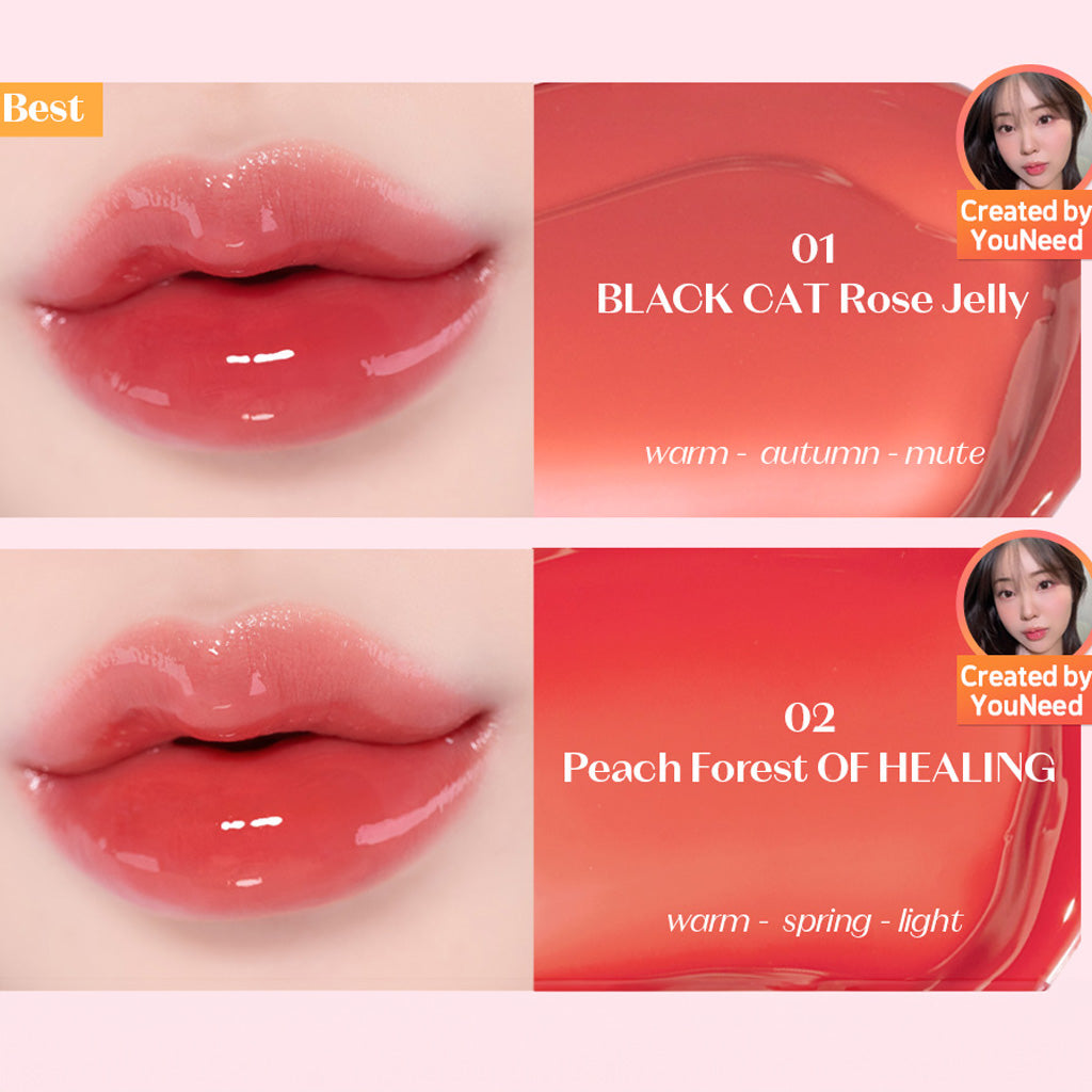 Etude House 水光镜面唇釉