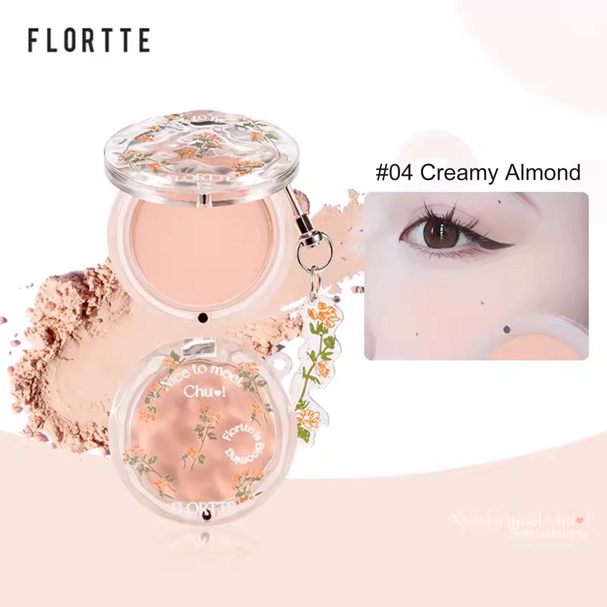 FLORTTE Nice to Meet Chu Blush Powder