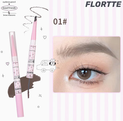FLORTTE Good Friends Club Eyebrow Pencil &amp; Brow Mascara 1 g