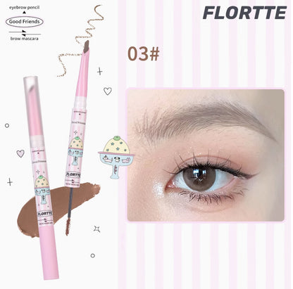 FLORTTE Good Friends Club Eyebrow Pencil &amp; Brow Mascara 1 g
