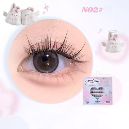 FLORTTE Self-Adhesive Glue Free False Eyelashes