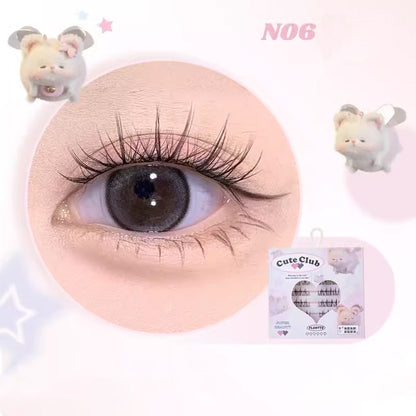 FLORTTE Self-Adhesive Glue Free False Eyelashes