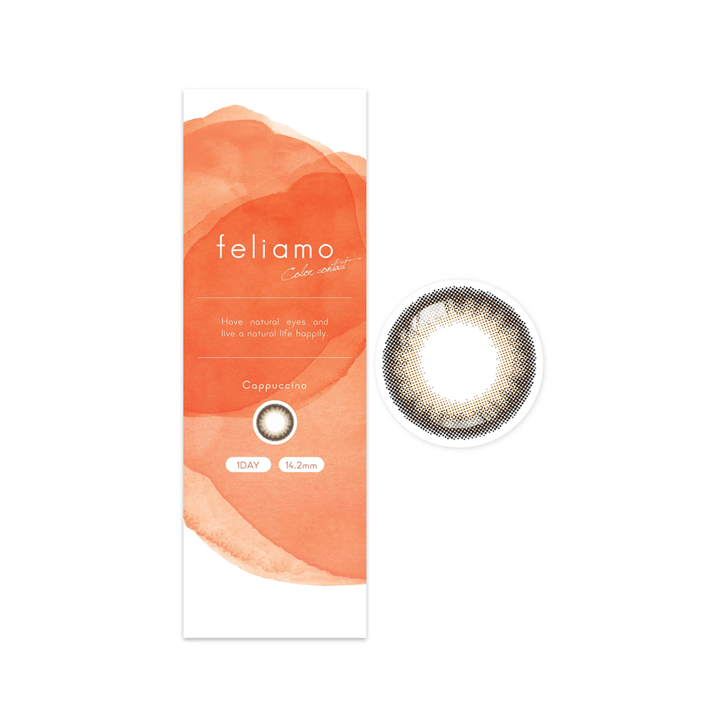 Feliamo 1Day Contact Lenses-Cappuccino 10pcs