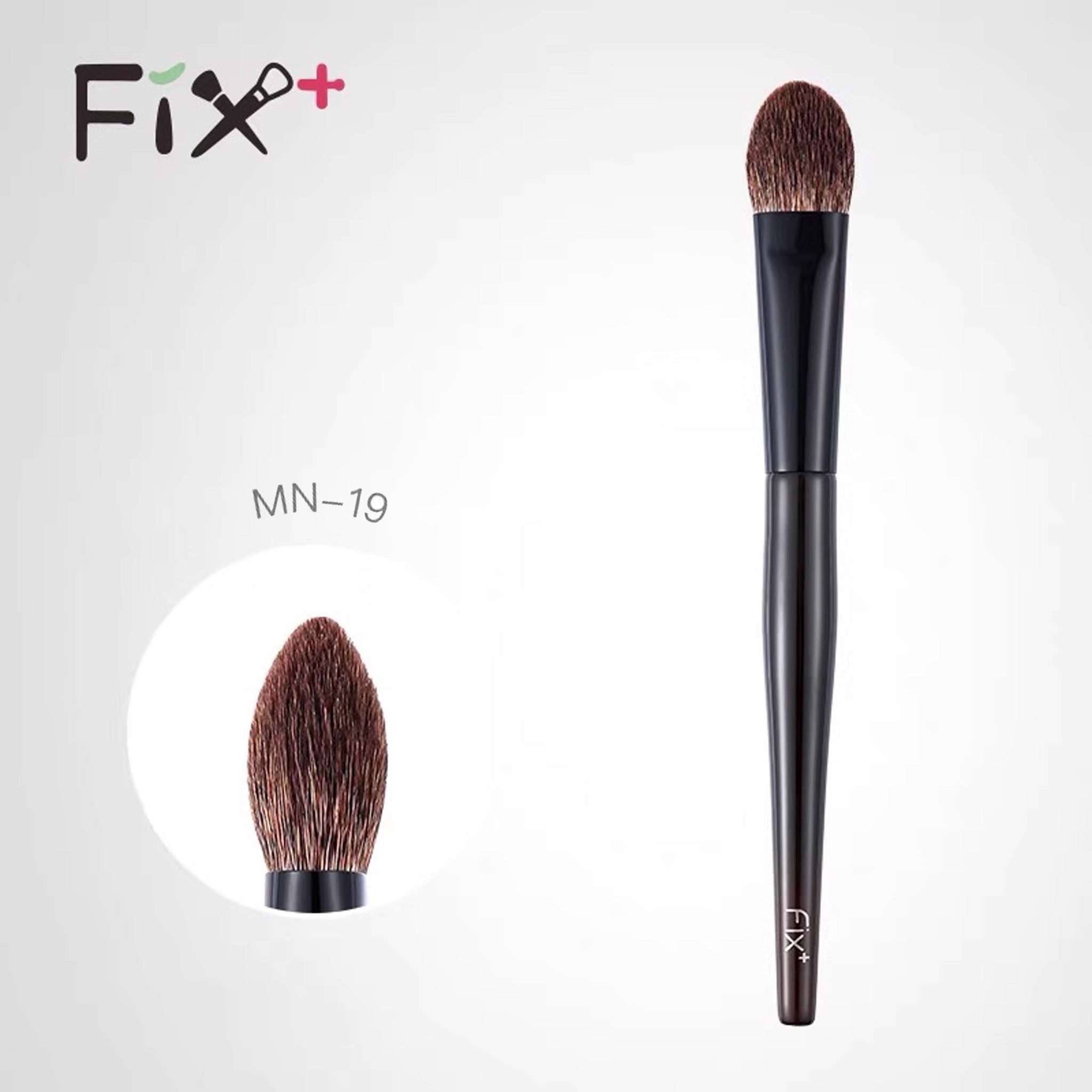 FiX 菲丝加芬松毯桃心腮红高光刷羊毛MN-19