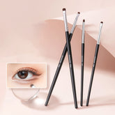 It is a finely crafted tool designed for precise eyeshadow application and blending. 