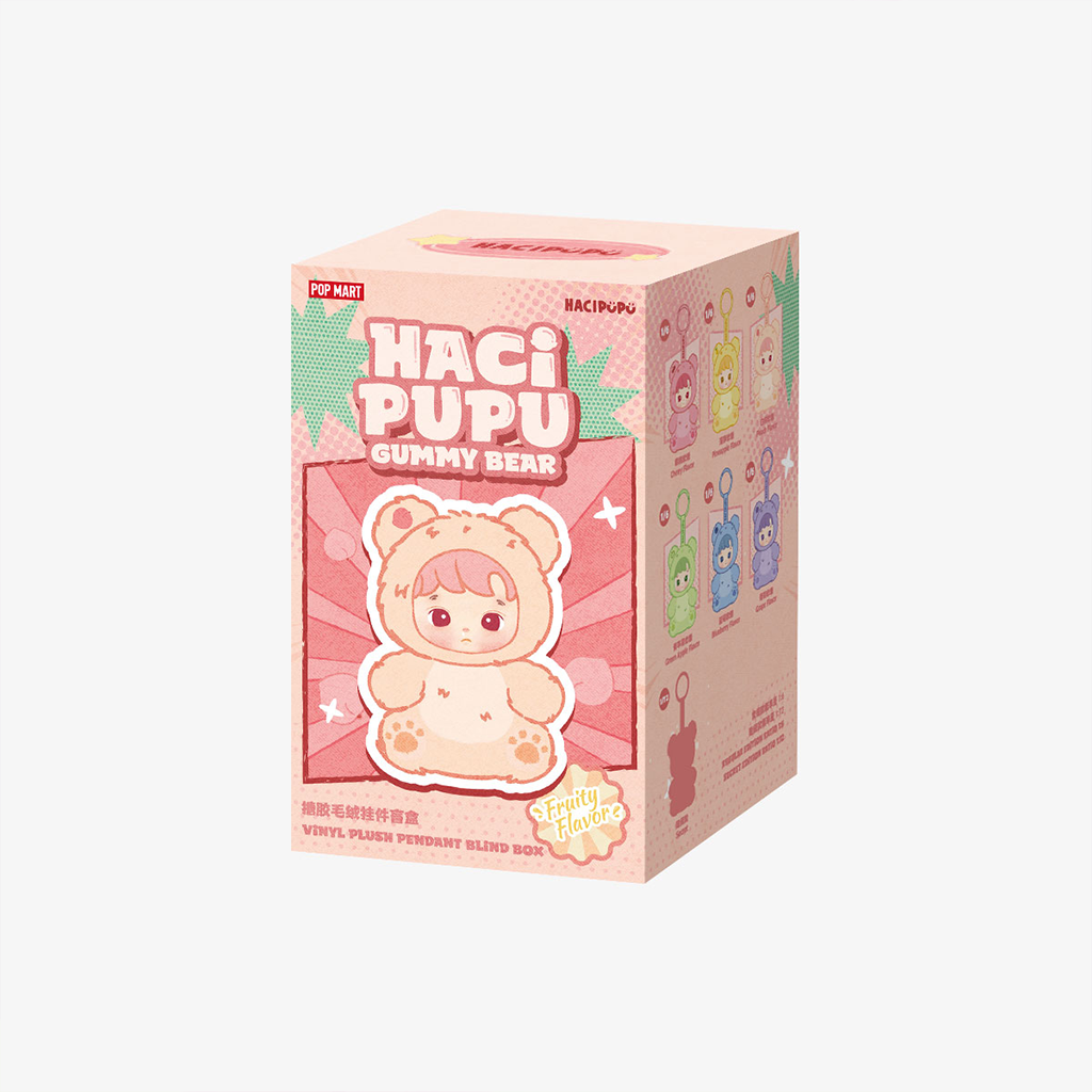 HACIPUPU Gummy Bear Series-Vinyl Plush Pendant Blind Box