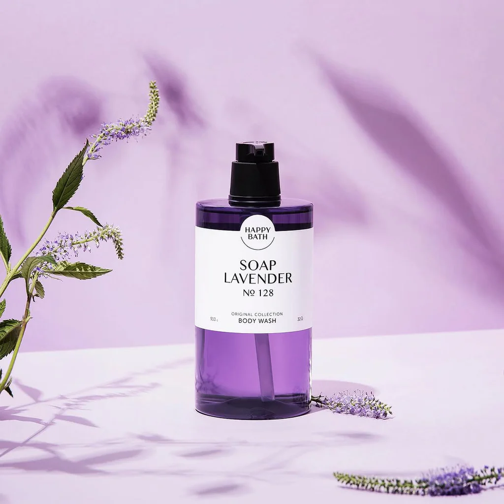 HAPPY BATH Lavender Body Wash 490ml