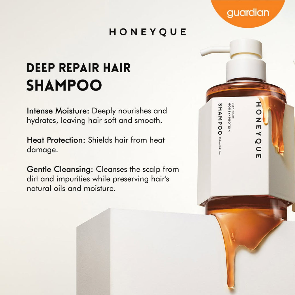 HONEYQUE Deep Repair Moist Shampoo 450 ml