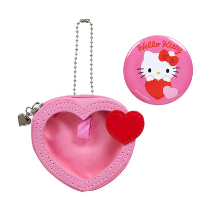 Sanrio hello kitty mini pouch/badge holder 