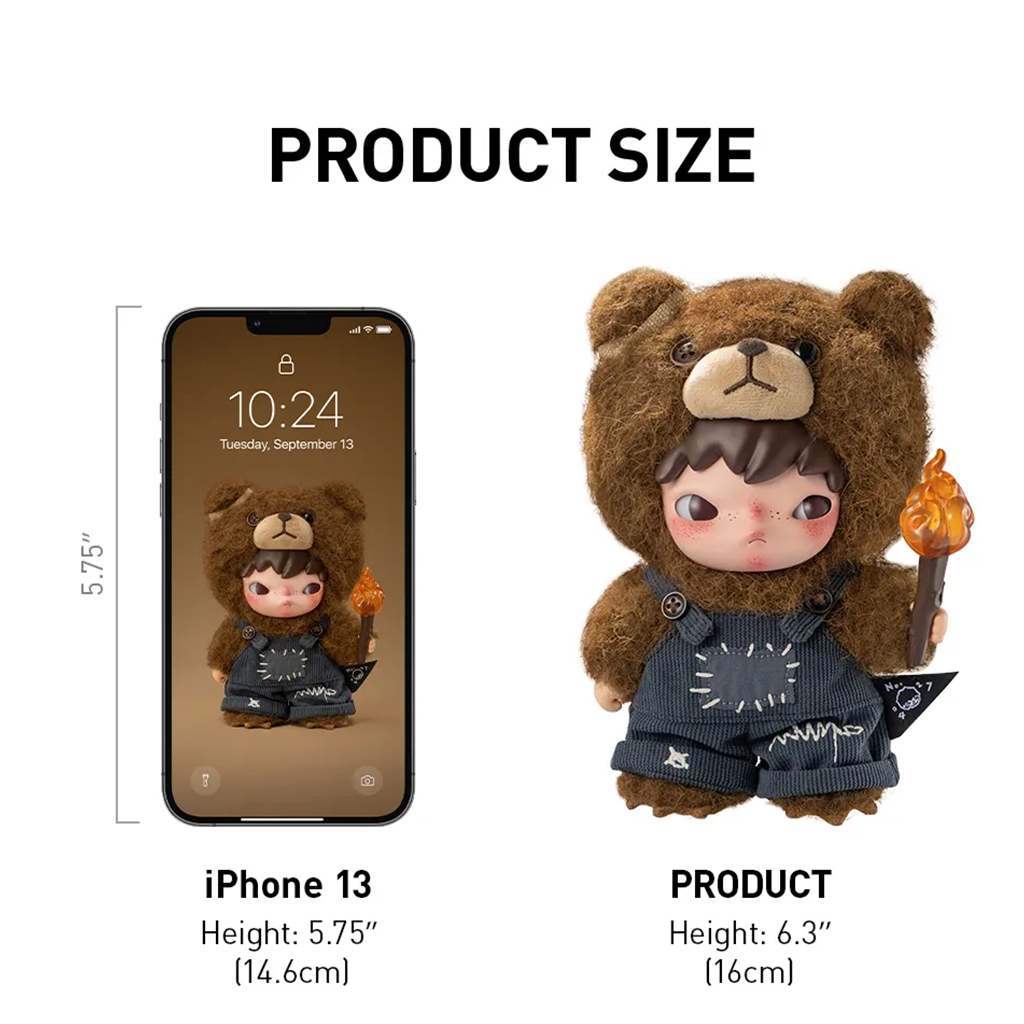 Hirono Living Wild-Fight for Joy Plush Doll