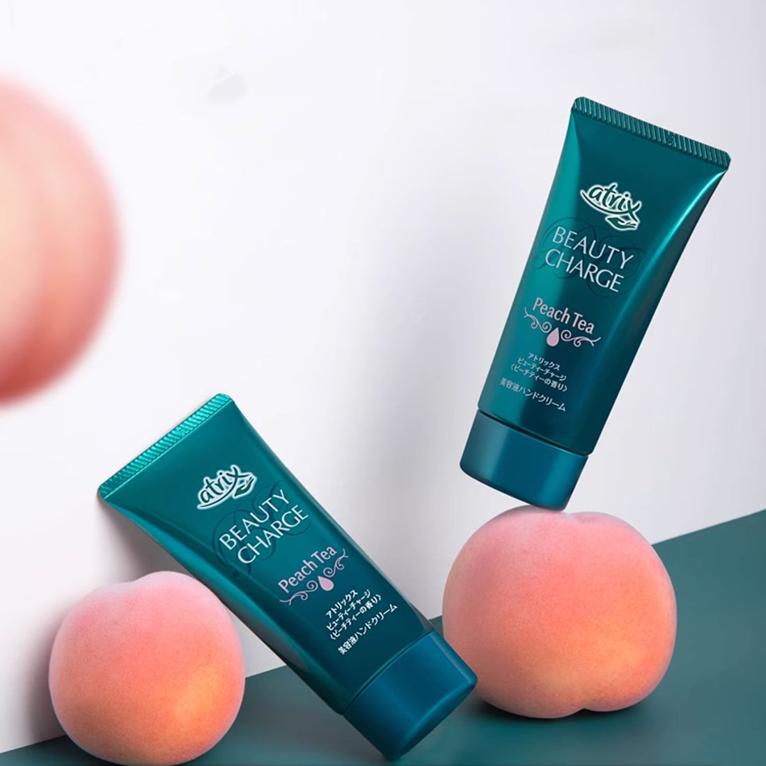 Kao Atrix Beauty Charge Hand Cream Peach Tea 80g