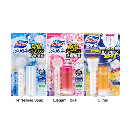 KOBAYASHI Bluelet Toilet Bowl Cleaning Gel Stamp 1pc