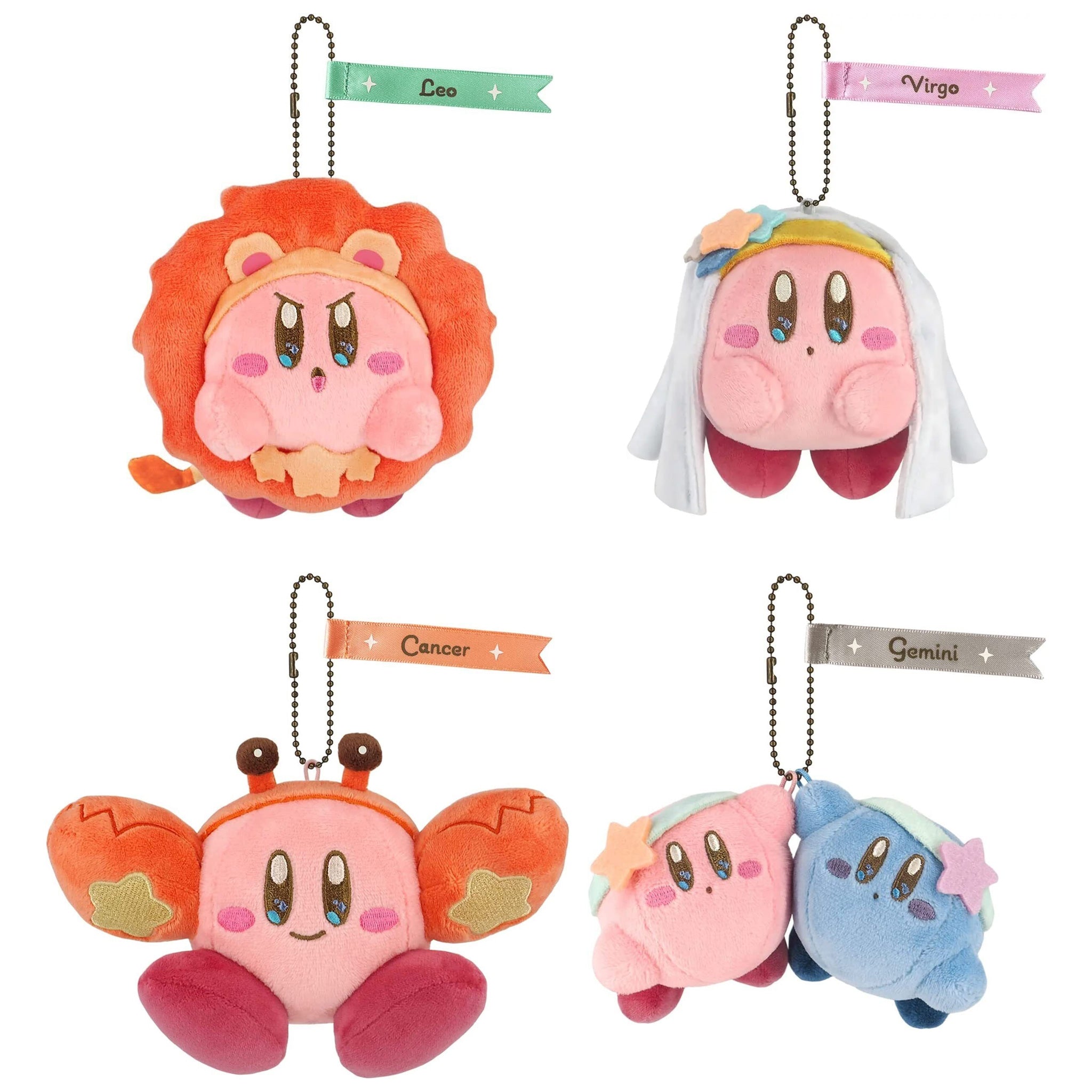 saneiboeki Kirby Horoscope Collection Keychain