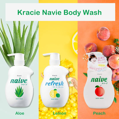 Kracie Navie 天然植物精华沐浴露 530ml