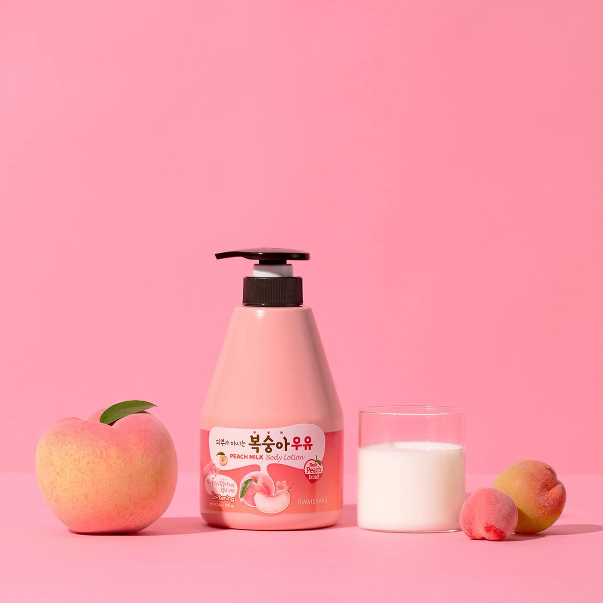KWAILNARA 蜜桃牛奶柔嫩活力身体乳 560g