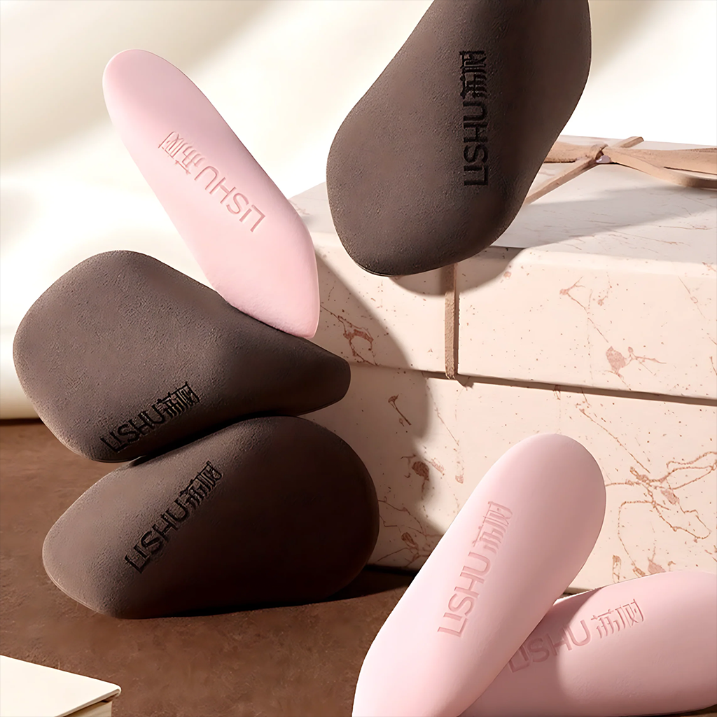 LISHU 4D Makeup Sponge 2pcs