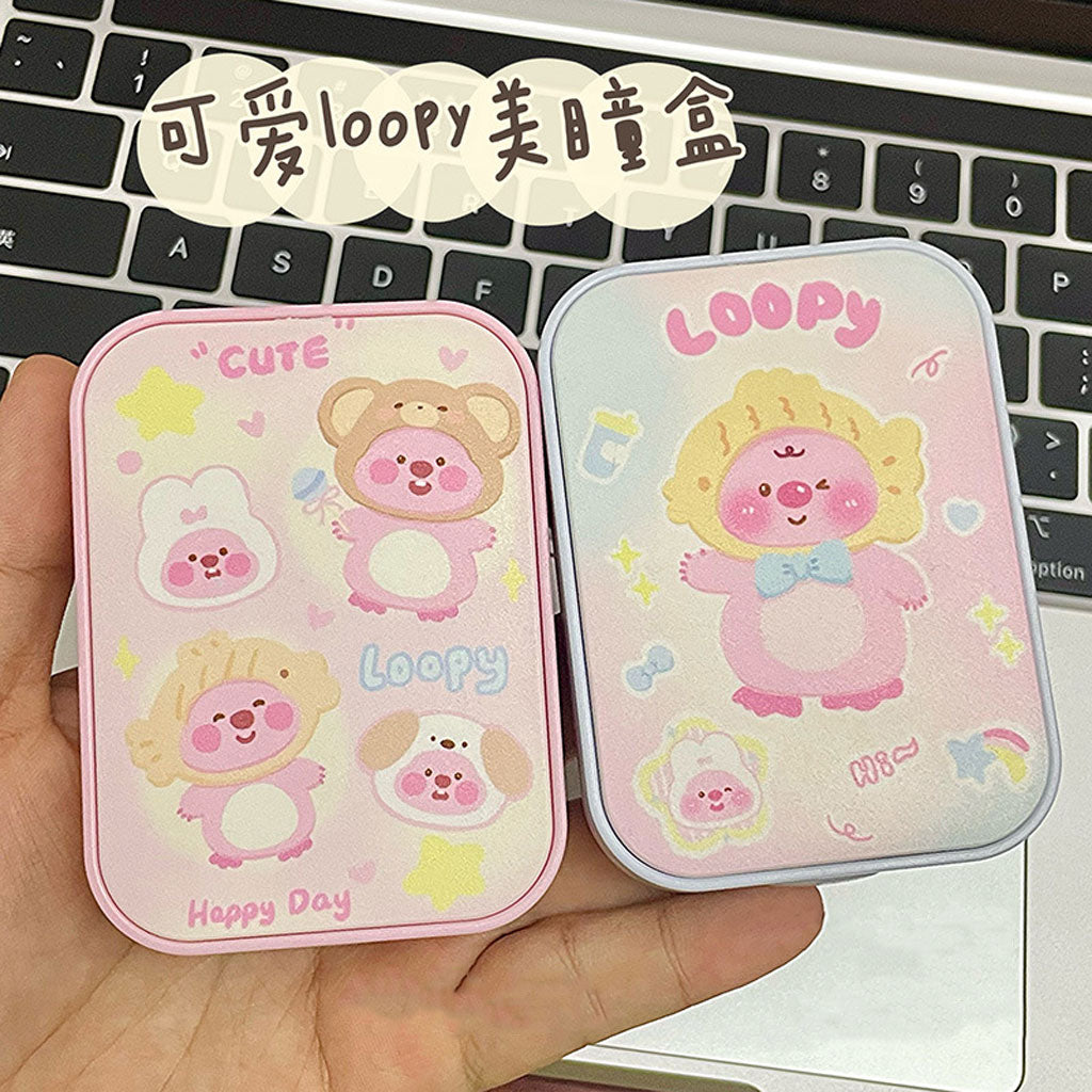 Loppy Contact Lens Companion Case 2Pairs