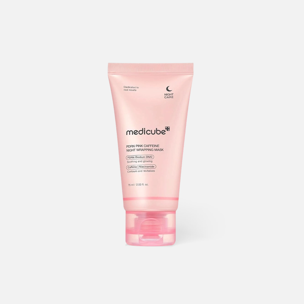MEDICUBE PDRN Pink Caffeine Night Wrapping Mask 75ml