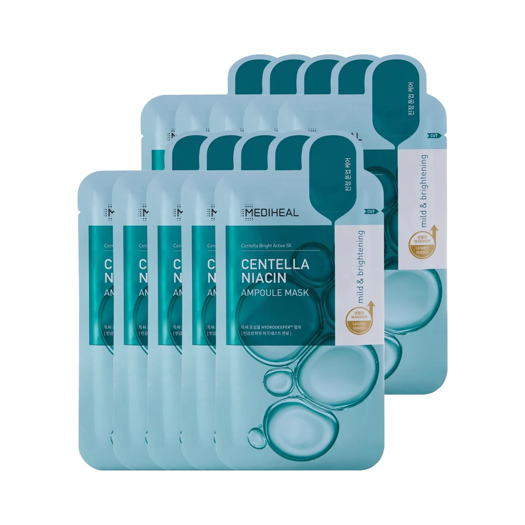 MEDIHEAL Centella Niacin Ampoule Mask